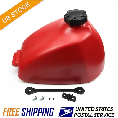 PLASTIC GAS TANK For HONDA ATC 110 1979 -1982 / ATC 90 1974-1978 RED FUEL NEW • $93