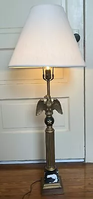 Vintage Chapman Mfg Co Neoclassical Eagle Federal Lamp • $100