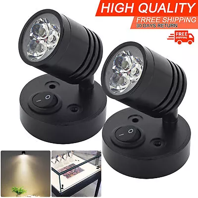 Interior Spot Lamp 12V 2PCS LED Reading Light Camper Caravan Van Motorhome Boat  • $25.99