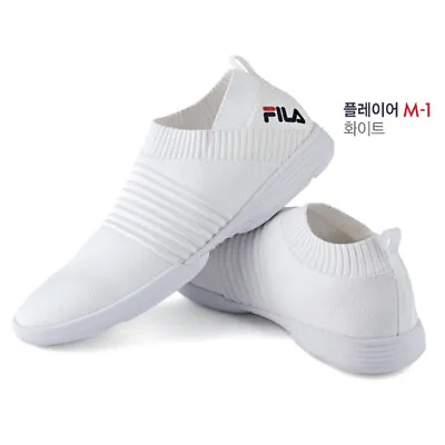 FILA TAEKWONDO SHOES/PLAYER M-1/TKD SHOES/Martial Arts Shoes/WHITE • $65