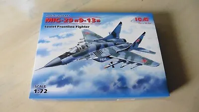 Rare ICM 1/72 Mig-29  9-13  New Sealed  #72141 • $19.99