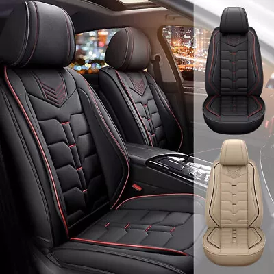 For Toyota Venza 2009-2016 Car Front & Rear 5 Seat Covers Cushion Fuax Leather • $119.99