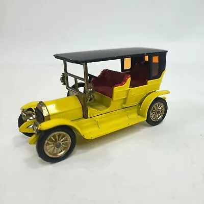 Vintage Matchbox Models Of Yesteryear.  1907 Peugeot. Y-05. Yellow. Made 1969 • $14.98