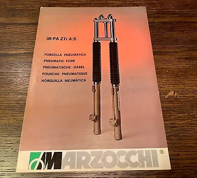 Marzocchi Front Fork Shock Suspension Brochure - PA ZTI A/S 35mm 38mm • $14.49