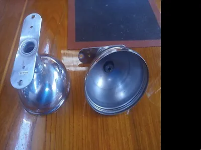 Pair Vintage Spreader Light Housing Stainless • $40