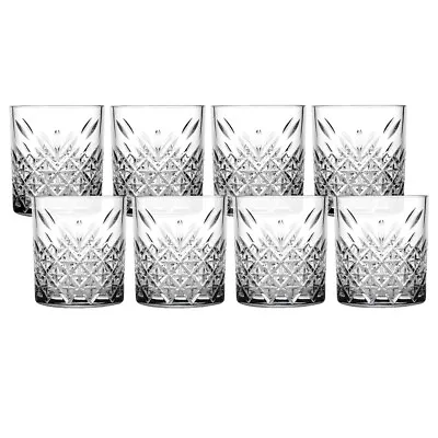 $44 • Buy 8pc Pasabahce Timeless DOF Soda And Lime Glasses Glassware Drinkware 345ml