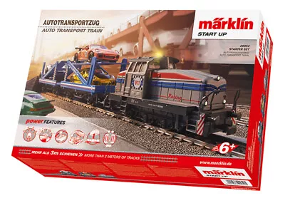 Marklin HO 29952 Start Up Auto Transport Train Starter Set MIB/New • $259.99