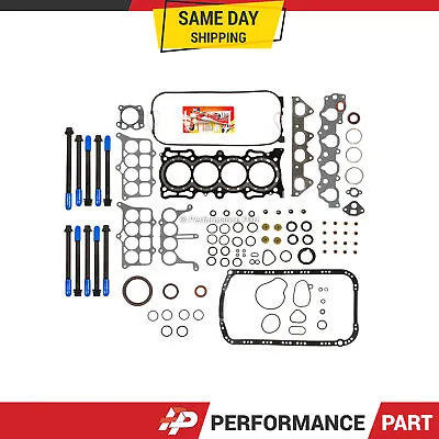 Full Gasket Set Head Bolts For 94-97 Honda Accord LX SE DX 2.2L F22B2 F22B6 • $80.99