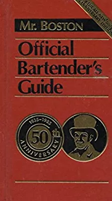 Mr. Boston Official Bartender's Guide Hardcover Leo Cotton • $5.89
