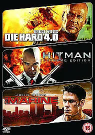 £2 • Buy Die Hard 4.0/Hitman/The Marine  - DVD - Free Shipping
