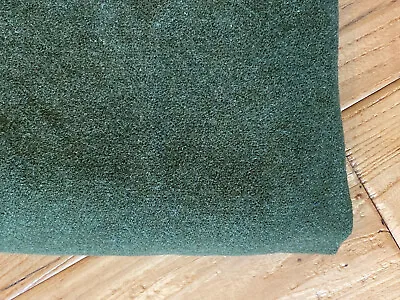 Vintage US Army Blanket Green 75 X 60 Wool Blend • $49.99