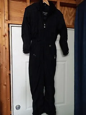 $79.99 • Buy Obermeyer  Womens Sz 8 Full Ski Snow Suit Black 