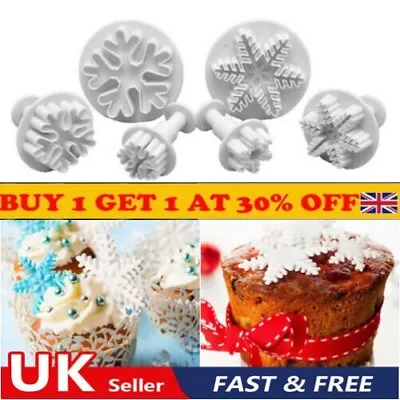 £4.99 • Buy DIY Cookie Fondant Cake Plunger Sugarcraft Icing Cake Cutter Decorating Mold #