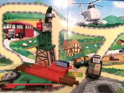 £49.95 • Buy Thomas And Friends Wooden Railway Cranky & Bulstrode At The Docks 2019