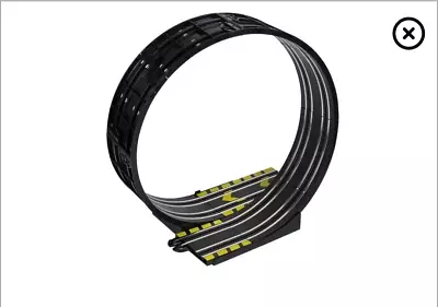 Micro Scalextric Stunt Track Extension Pack Stunt Loop - G8046 • £14