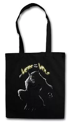 BE WERE OF THE WOLF SHOPPER SHOPPING BAG Moon Werewolf Wolves Horror Howling • $13.99