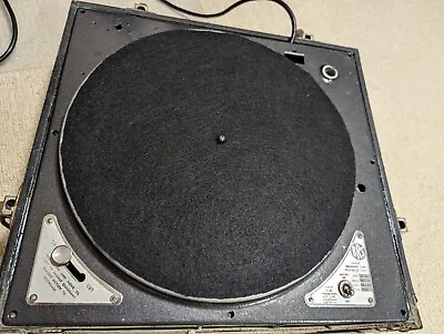 $2500 • Buy BRS Transcription Turntable R12D Record Player
