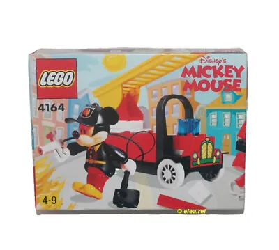 LEGO Mickey Mouse Fire Engine Set 4164 Truck Ladder Disney NEW SEALED RETIRED • $81.99