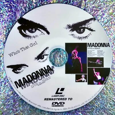 Madonna Who’s That Girl: Live In Japan (1987) (Remaster From LaserDisc To DVD) • $14.99