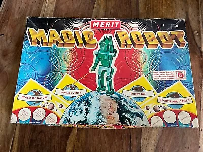 The Magic Robot Merit Vintage Toy Family Learning Game 50s • £12.99
