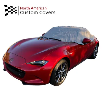 Fiat 124 Spider Convertible Soft Top Roof Half Cover RP262G-AD1 - 2017  • $99.95