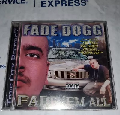  Fade Dogg Fade 'Em All San Antonio Texas RAP G-funk Rare Oop Mr Kee Baby Beesh! • $150