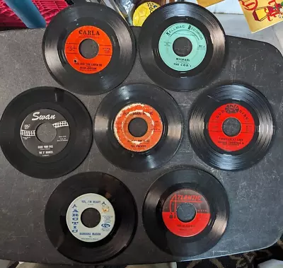 Lot Of 15 Soul/R&B 45s By Various Artists From 1965 7  Jukebox Singles • $6