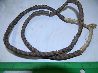 Real Snake Vertebrae Beads From Africa 8mm Nigeria African Brown Interlocking #4 • $24