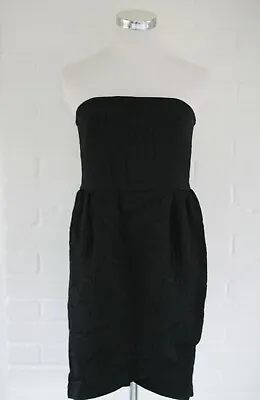 $248 J.crew Silk Wool Chrissy Strapless Marble Cloque 6 Sample Dress Lbd • $16.25