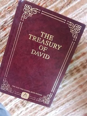 The Treasury Of David By C. H. Spurgeon Vol. II:  Old Time Gospel Hour Edition • $19.99