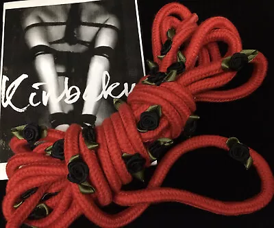 Stylish Japanese Bondage Rope Harajuku Shibari Fetish Bondage Kit Restraints • £18.99