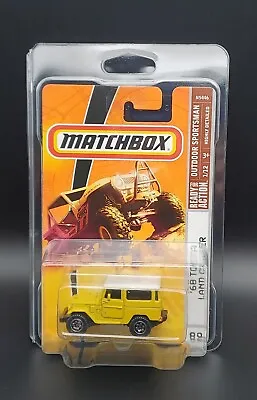 MATCHBOX 2009 OUTDOOR SPORTSMAN '68 TOYOTA  LAND CRUISER #89 In Protector  • $24.99