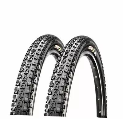 2 X Maxxis Crossmark Mtb Bike Tyre 29 X2.10 Black • $89.99