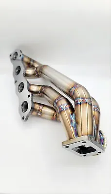 Honda K20 K24 Sidewinder Turbo Manifold T3 T4 Stainless  • $1225