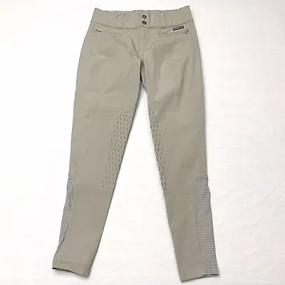 Kerrits Women’s Khaki/Tan Tight Leggings Riding Pants Full Seat Size Small • $24.99