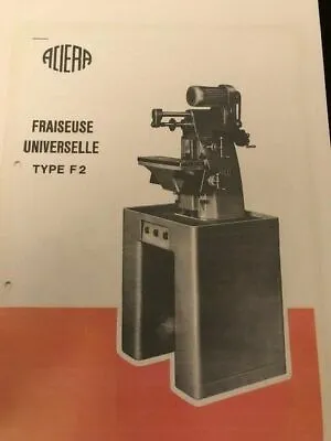 Aciera F2 Universal Milling Machine Brochure • £4