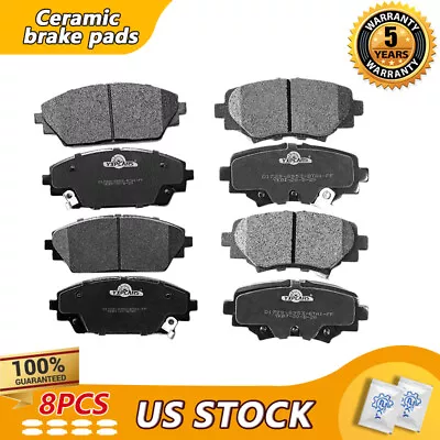 Front Rear Ceramic Brake Pads Fit For 2016 2015 2014 Mazda 3 Sport • $39.17