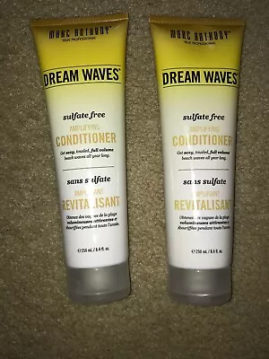 LOT Of 2 Marc Anthony DREAM WAVES Amplifying Conditioner 8.4oz Each Sulfate Free • $17.99