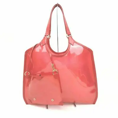 Louis Vuitton  Clear Translucent Lagoon Bay Red Epi Plage Tote With Pouch 861015 • $459