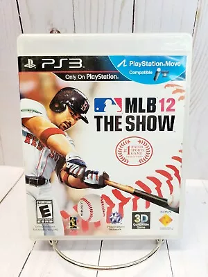 MLB 12: The Show (Sony PlayStation 3 2012) PS3 W/ Manual Tested Baseball Sports • $7.49