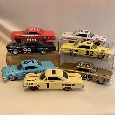 Lot Of 7 Vintage 90s Limited Edition Program Die Cast Cars NASCAR 1:64 Scale • $50