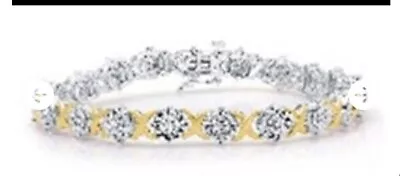 1 Carat Diamond Tennis Bracelet • $125