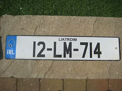 Ireland Leitrim Eurostars 2012 # 12-lm-714 Rare Licence Plate • $39.99