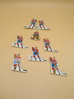 Vintage Table Top Hockey Game Metal Hockey Team Montreal With Power Players • $27.92