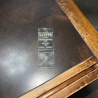 Vintage Early York Pa Matchbook York Safe & Lock Vault Co • $9.99