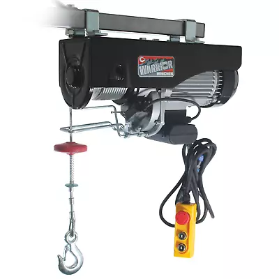 Warrior Winches Electric Hoist 1000kg 240v Gantry Lifting For Workshop / Garage • £254.99