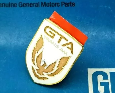 $99.95 • Buy Nos Oem 87 90 Pontiac Gta Trans Am Nose Emblem Badge Gm Trim Ws6 Slp Firehawk