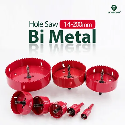 £21.99 • Buy Bi Metal Hole Saw Drill Bit Set Wood Plastic Metal Cutter Kit Fit Dewalt Bosch