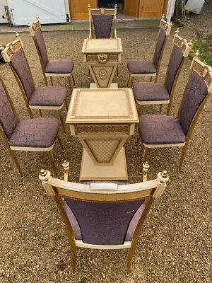 £2700 • Buy Versace Dining Table & Chairs