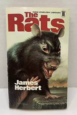 The Rats James Herbert Vintage 1977 Horror Paperback Book • £9.99